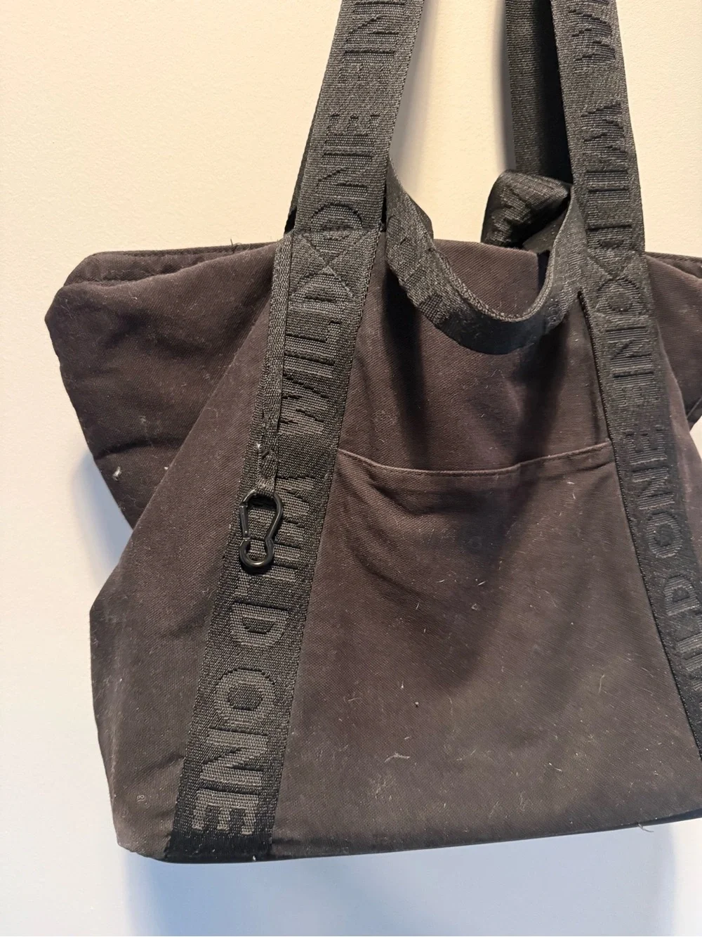 Wild One Black Tote-Style Dog Carrier